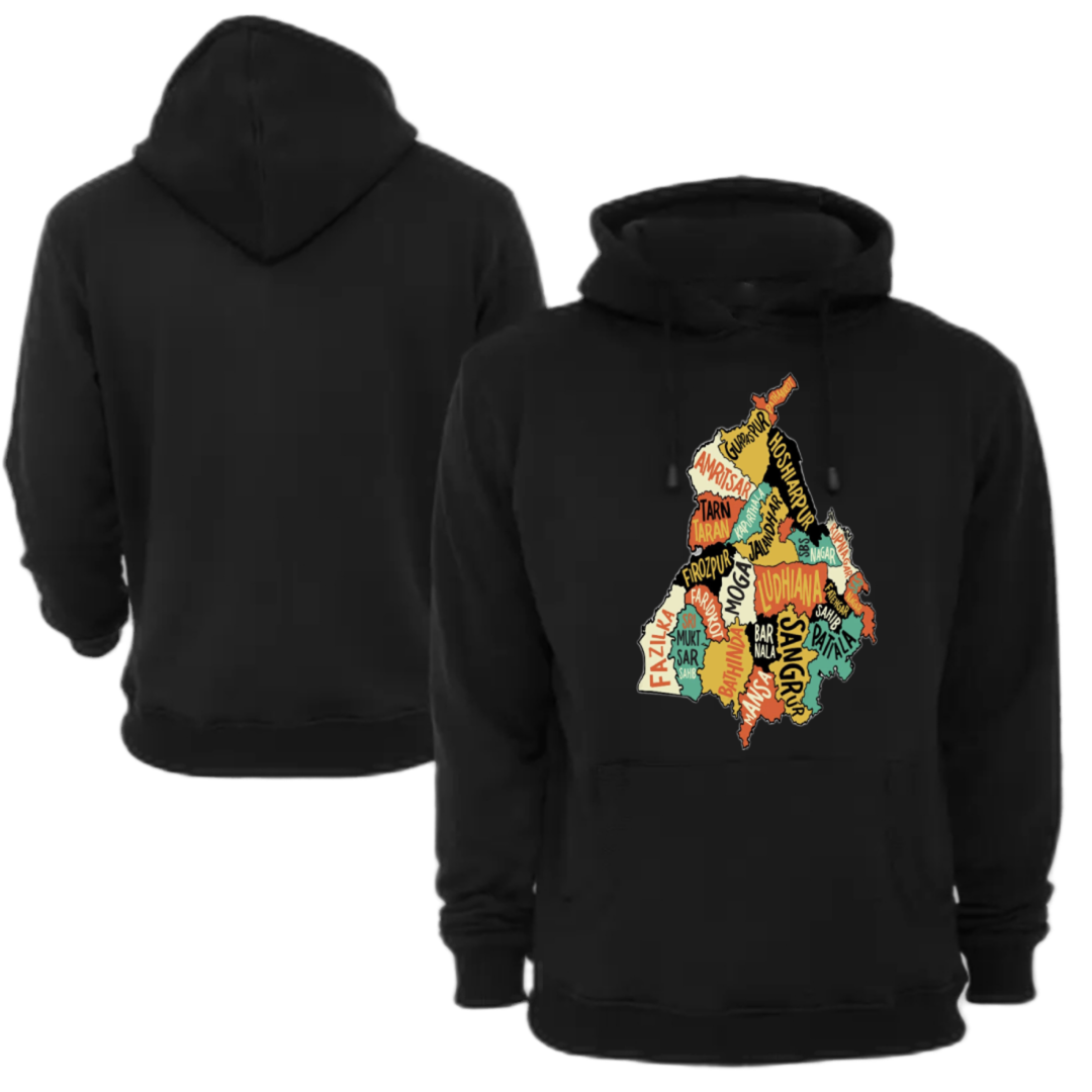 Punjab Singh Hoodie-Black