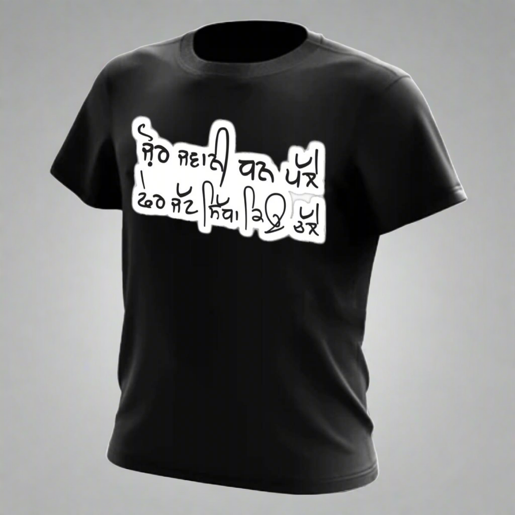 Zor Jawani Tee- Black