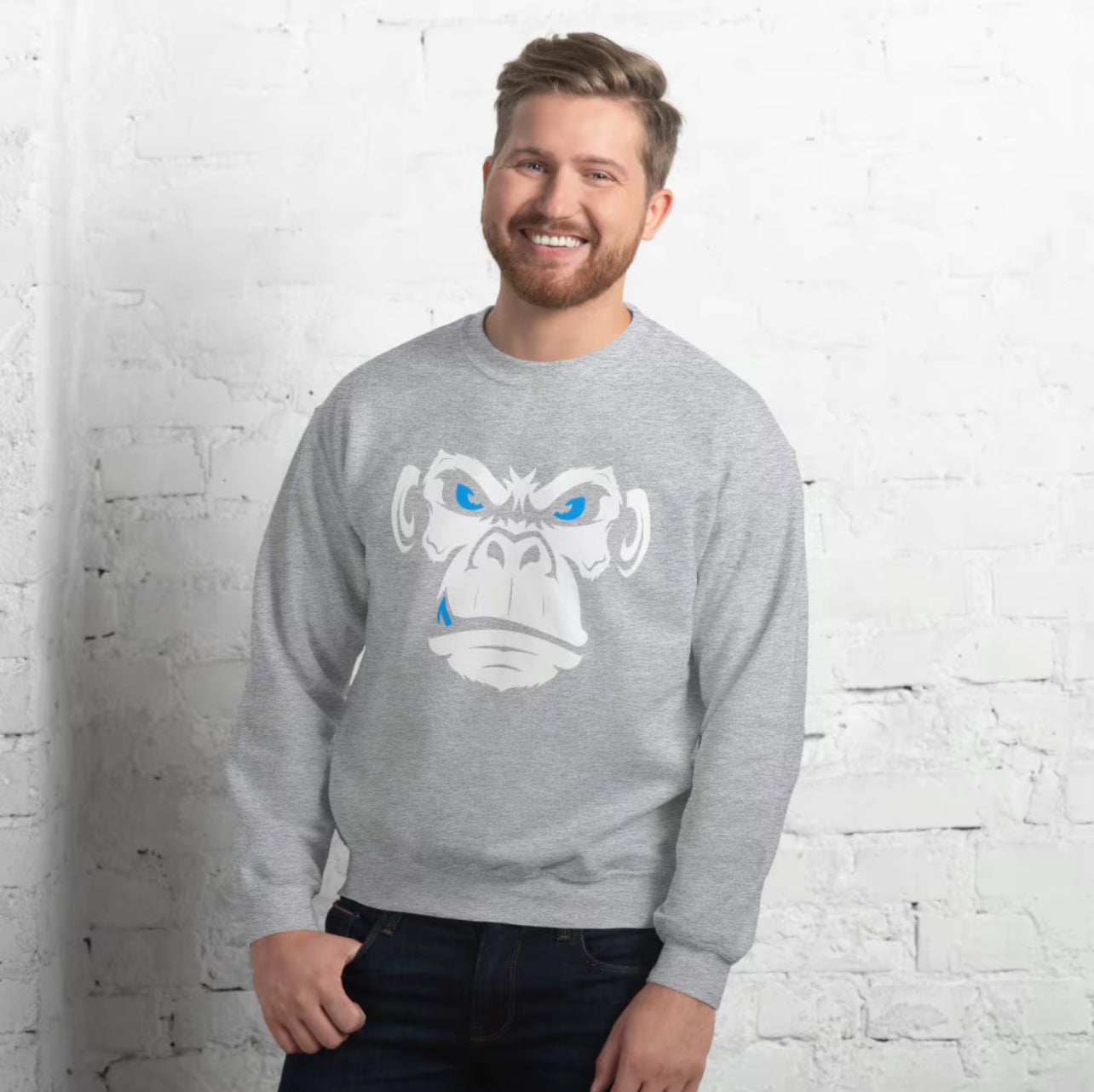 Alpha Ape Unisex- Sweatshirt