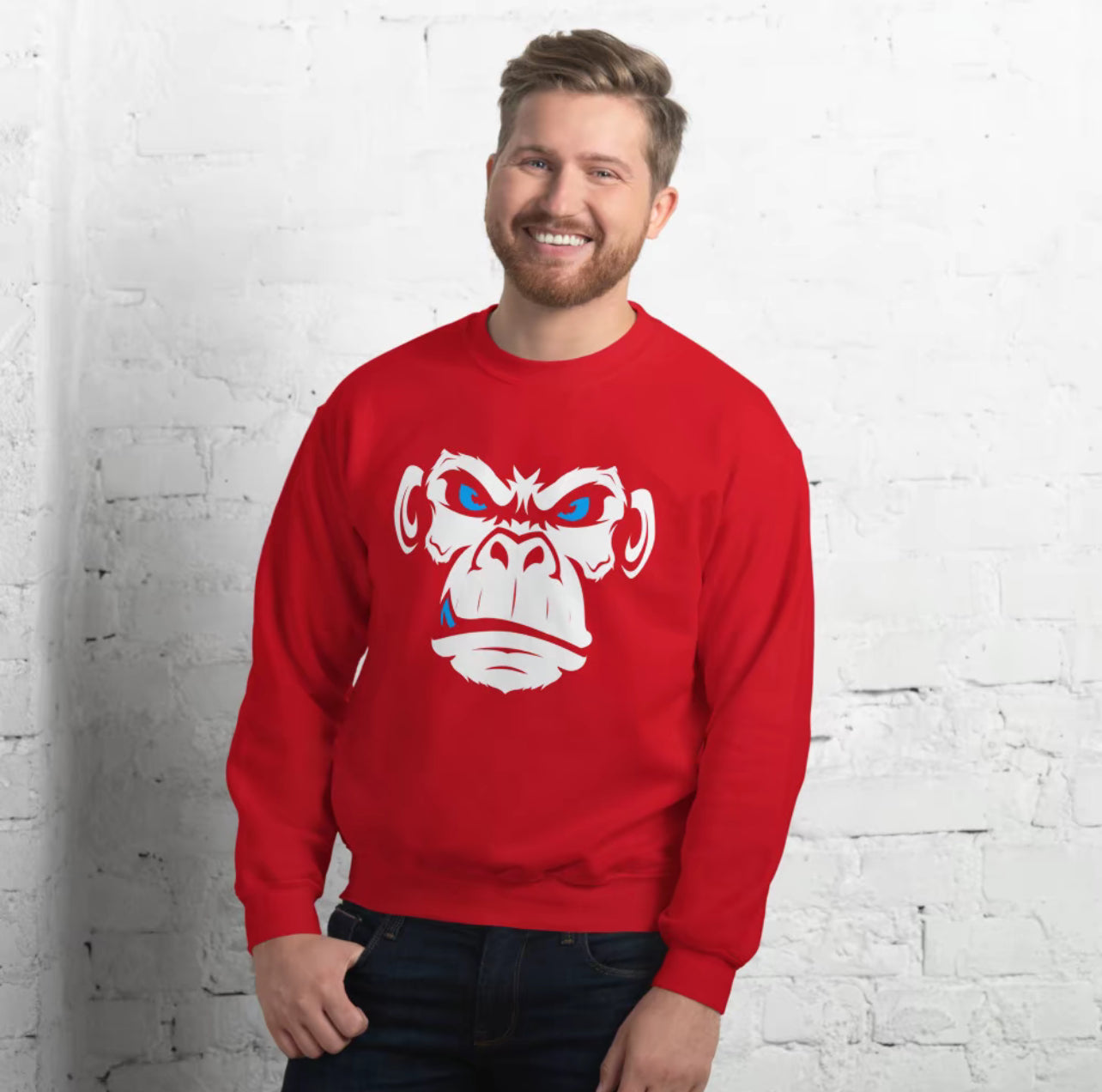 Alpha Ape Unisex- Sweatshirt