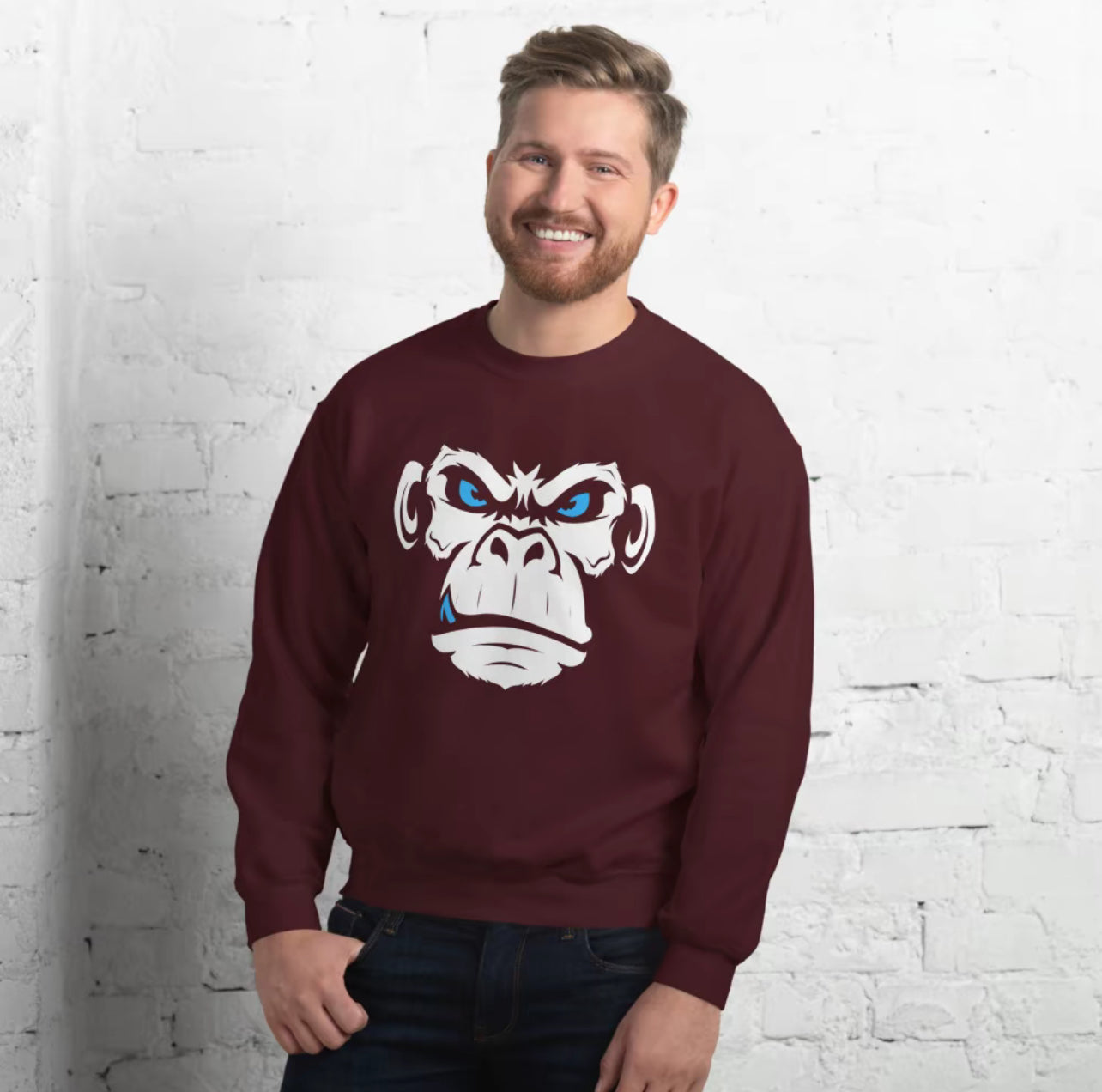 Alpha Ape Unisex- Sweatshirt