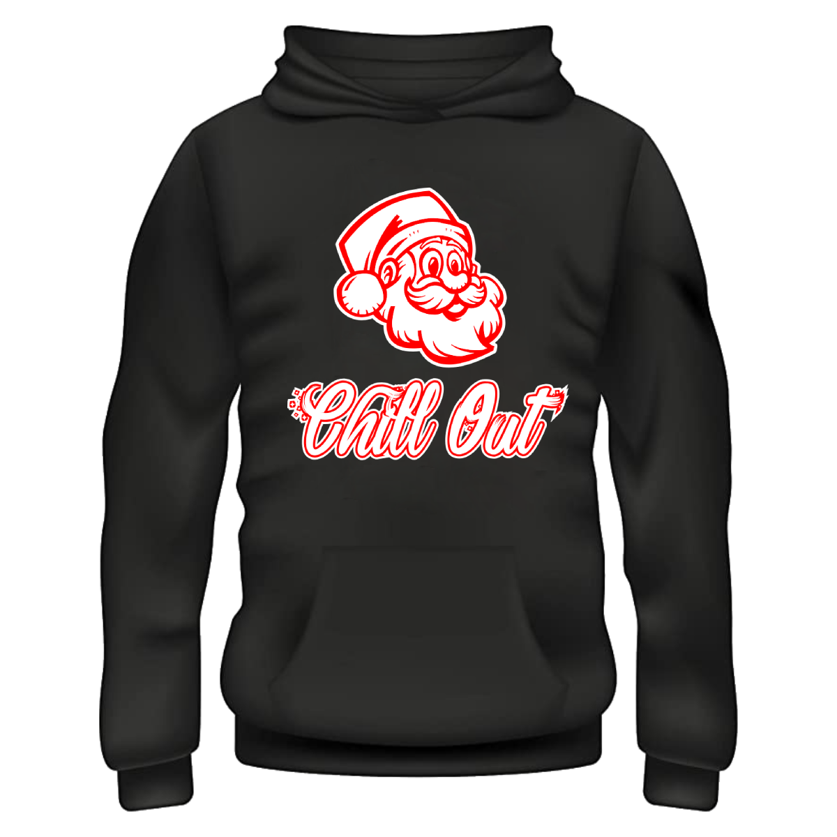 Chill Out Hoodie- Black