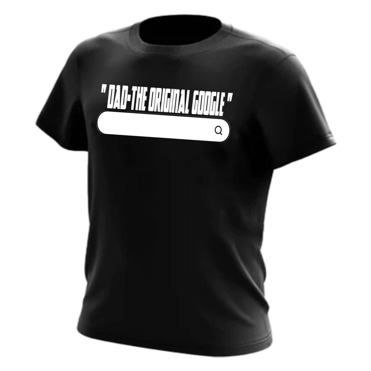 Dad-The Original Google Hoodie & Tee Combo-Black
