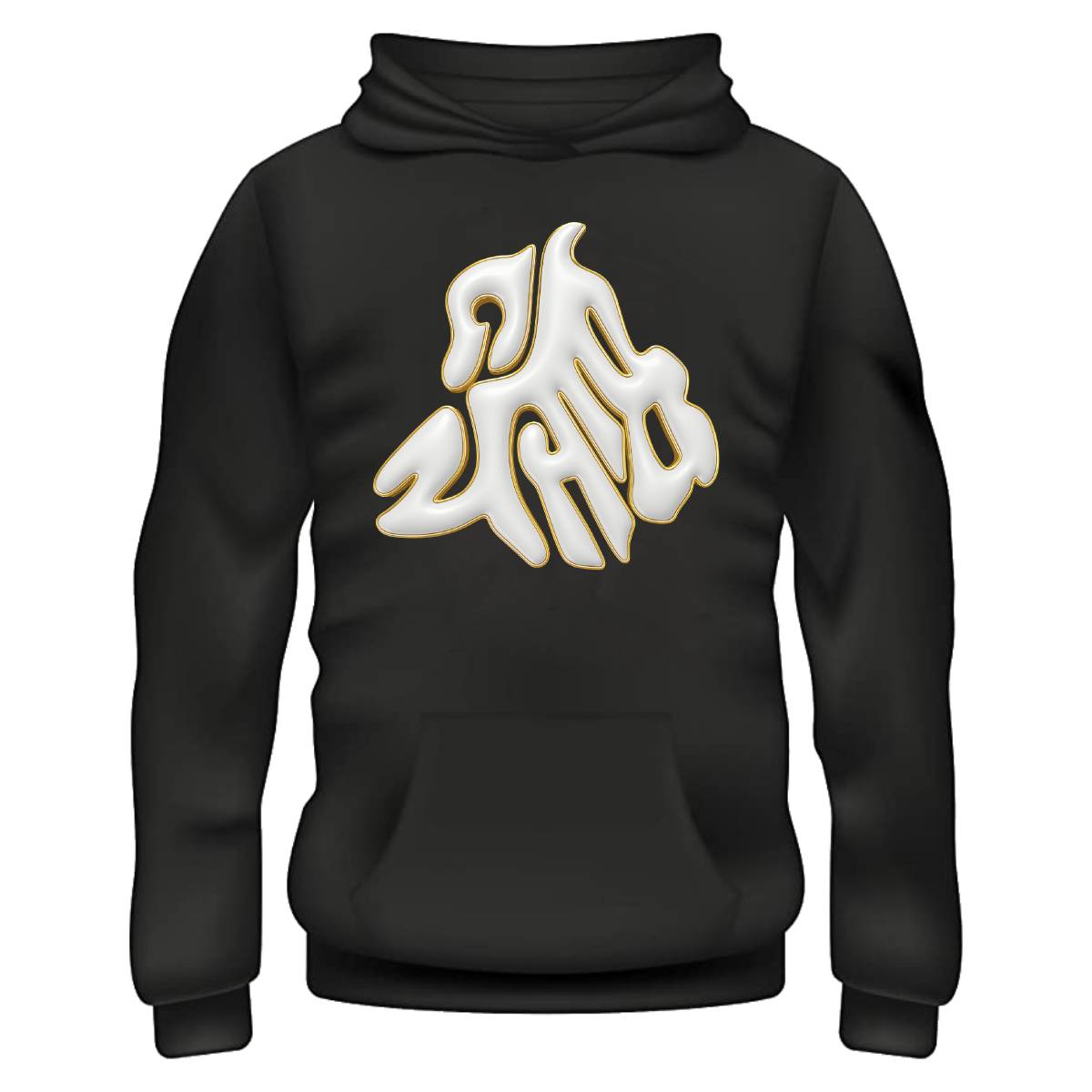 Punjab Hoodie - ਪੰਜਾਬ (Punjab) - Black