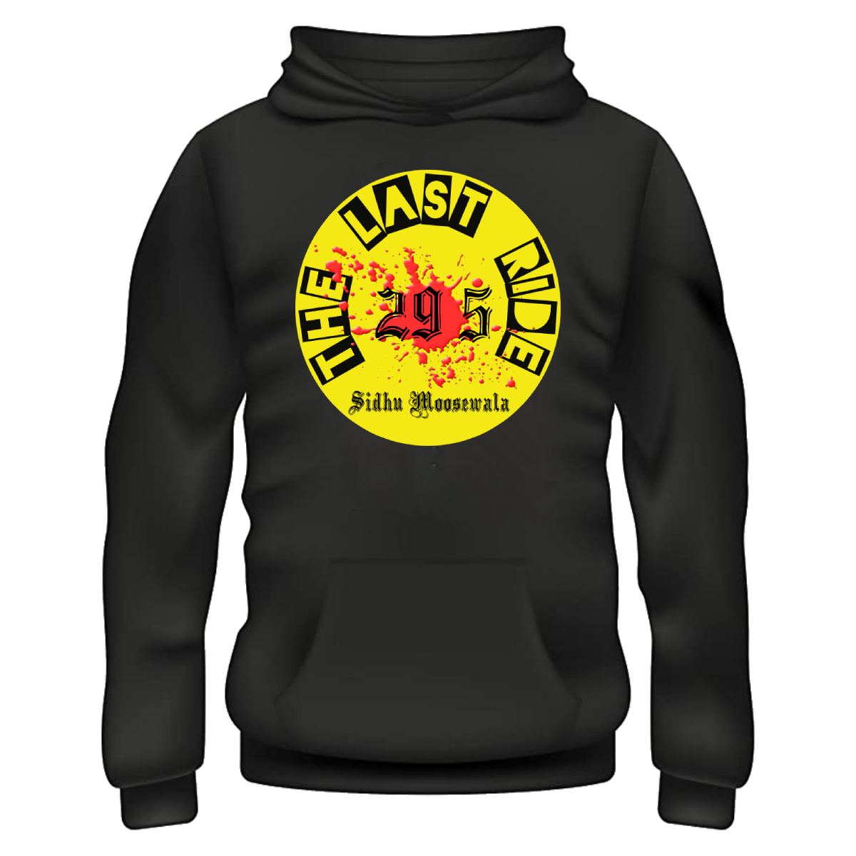 The Last Ride Hoodie & Tee- Black