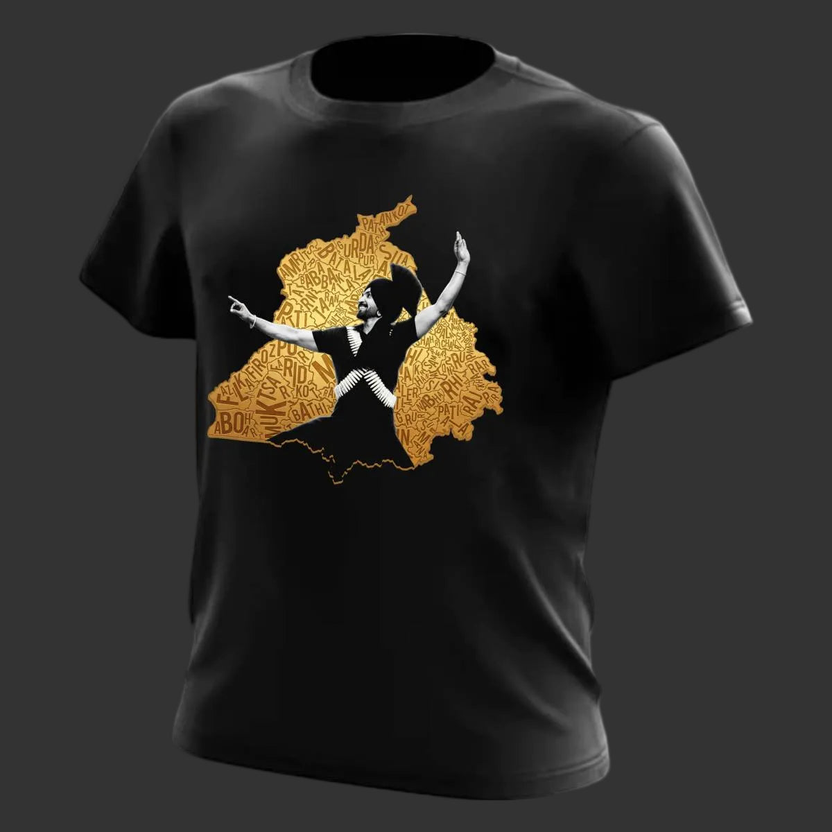 Dilluminati – The Secret Desi Society T-Shirt – Black
