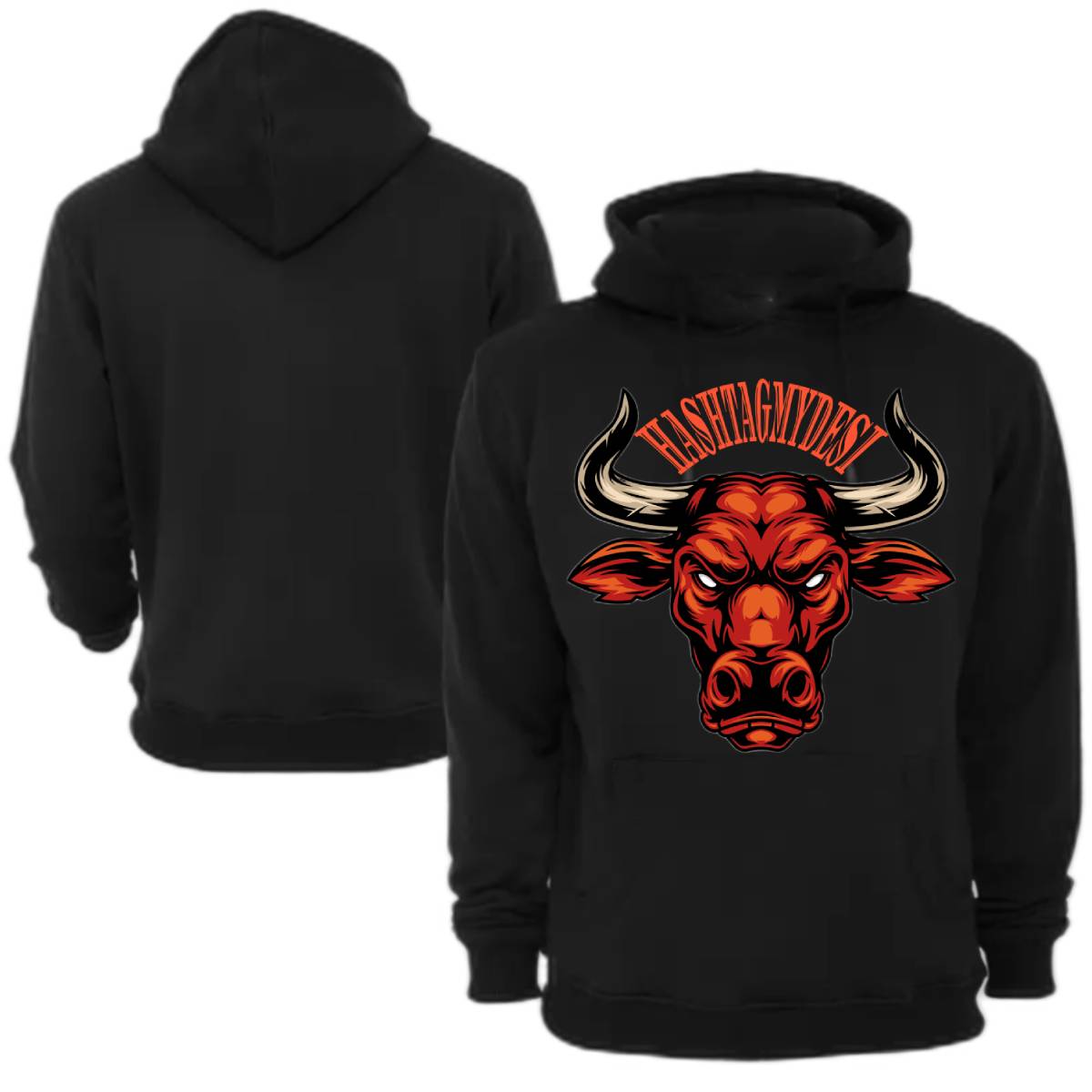 Attitude Hoodie Black