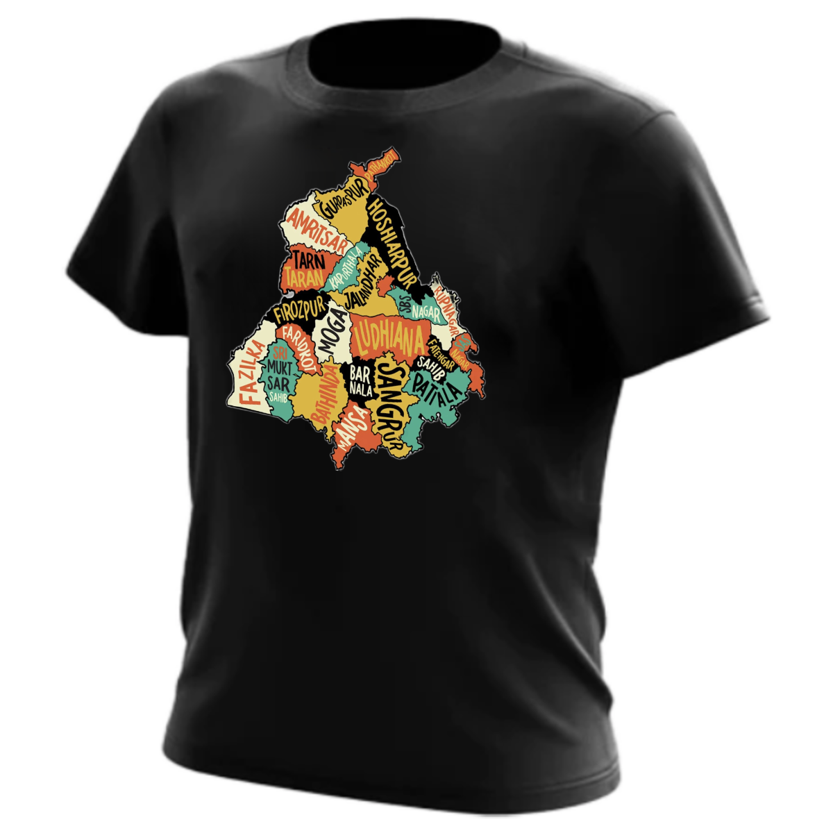 Punjab Singh Tee -Black