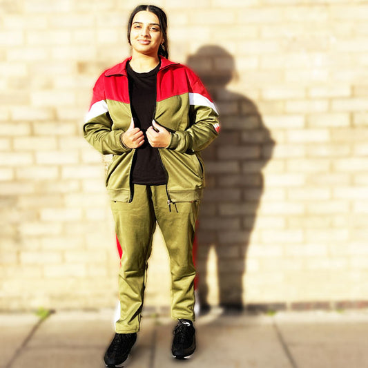 HashtagX 3- Tracksuit- Khaki