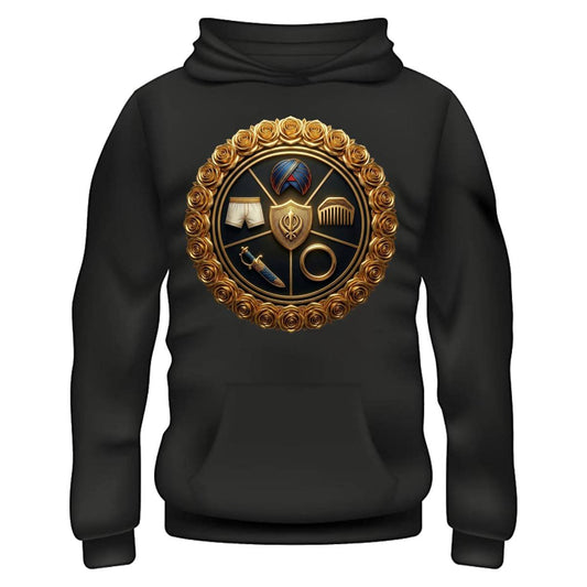 5 K’s Hoodie – Black