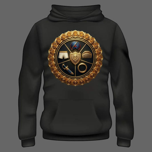 5 K’s Hoodie – Black