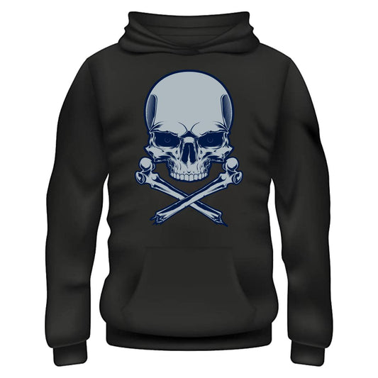 Broken Bones Hoodie- Black