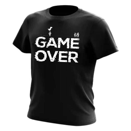 Game Over Tee -Black