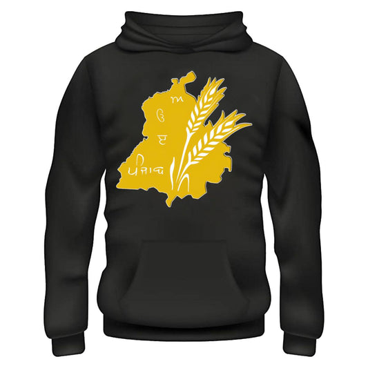 Golden Sparrow Hoodie-Black – Pride of Punjab Edition