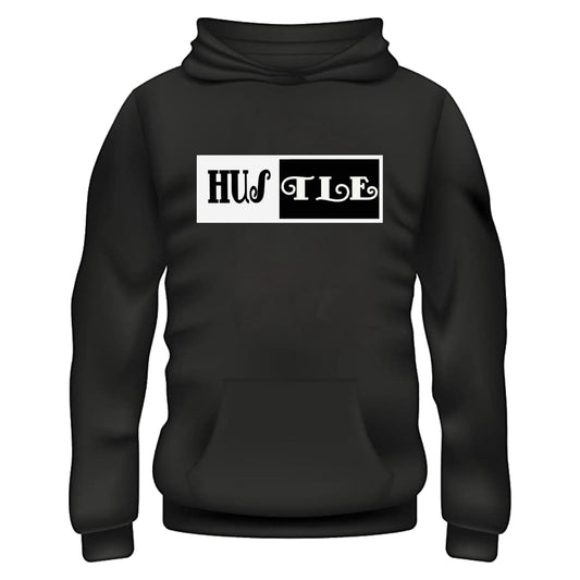 Hustle Hoodie-Black