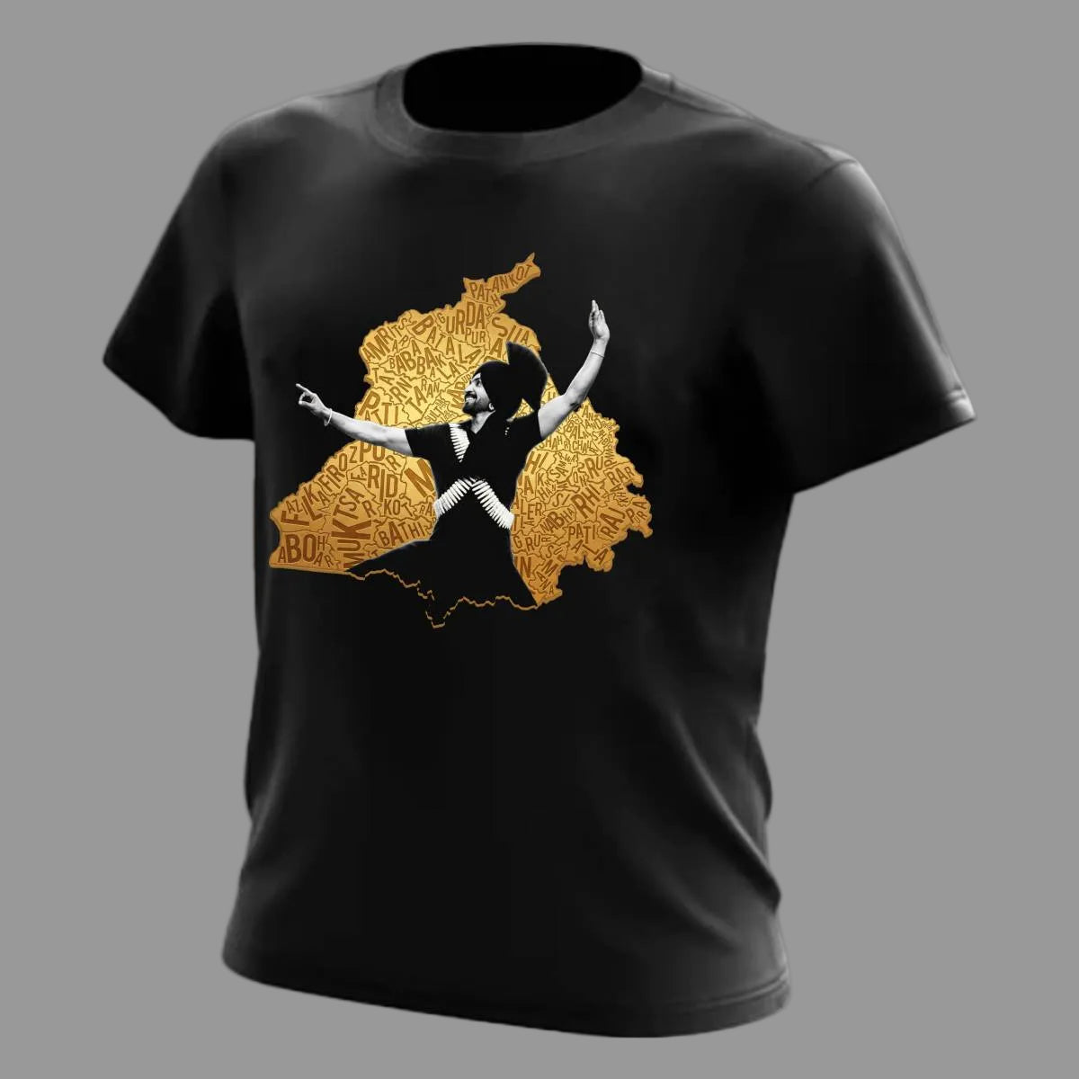 Dilluminati – The Secret Desi Society T-Shirt – Black