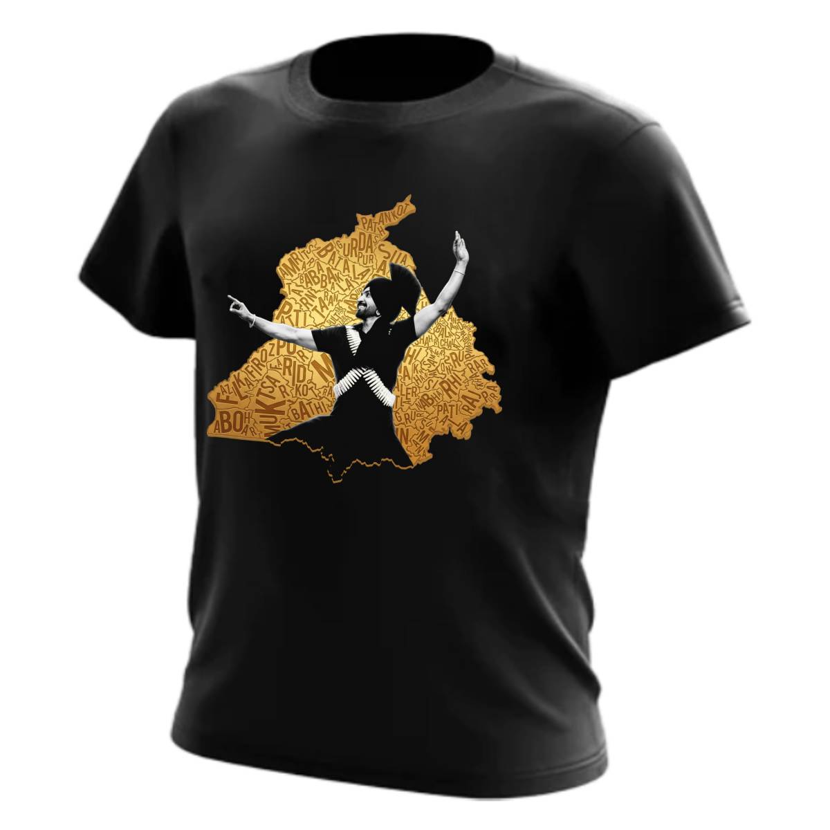 Dilluminati – The Secret Desi Society T-Shirt – Black