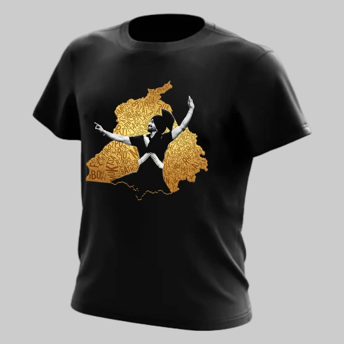 Dilluminati – The Secret Desi Society T-Shirt – Black