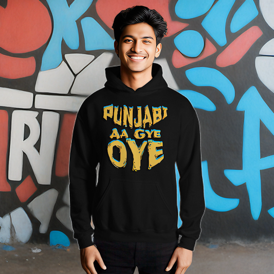 Punjabi Aa Gye Oye Hoodie – Exclusive Diljit Dosanjh Dil-luminati Tour Gear