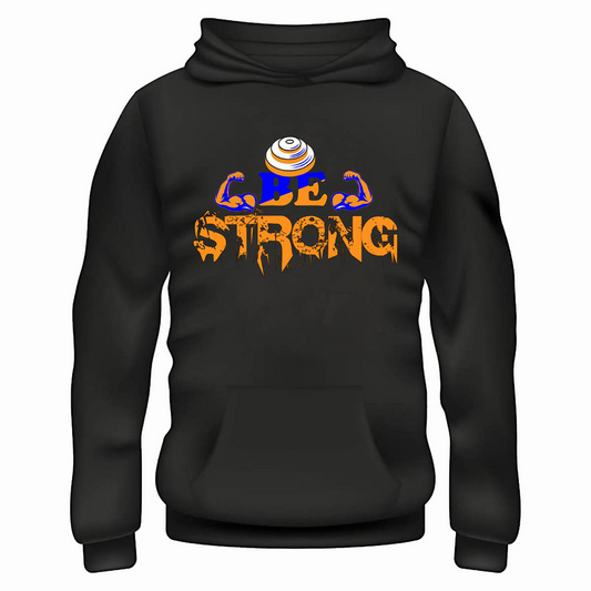 Be Strong Hoodie - Black