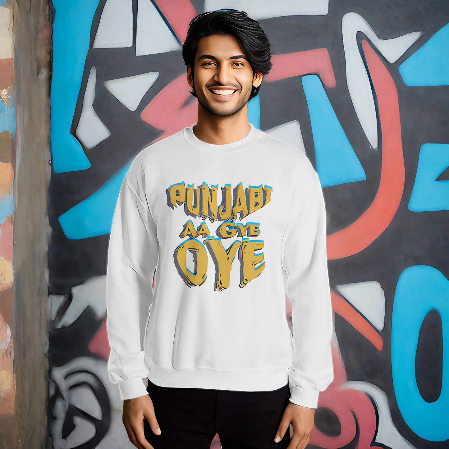 Punjabi Aa Gye Oye Sweatshirt