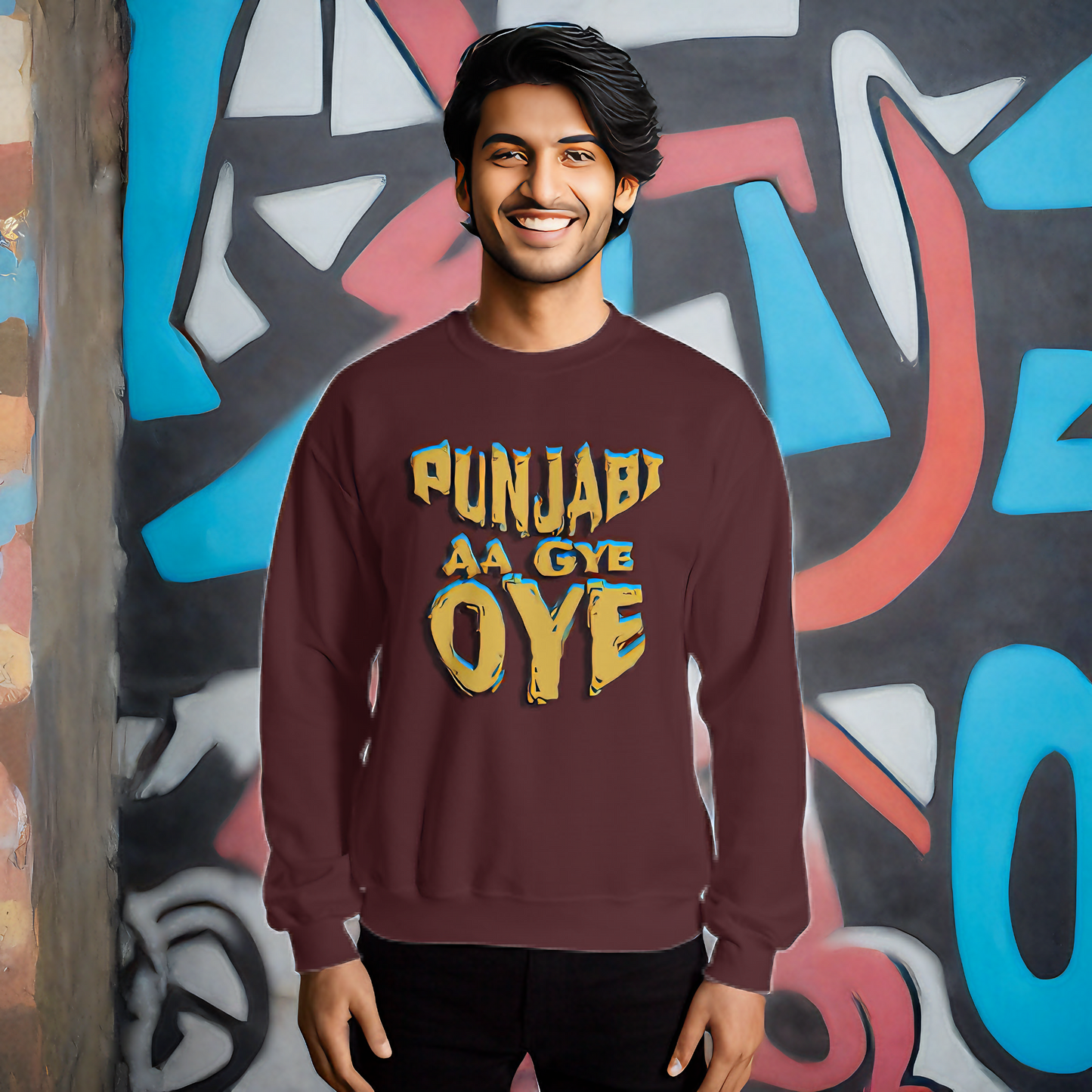 Punjabi Aa Gye Oye Sweatshirt