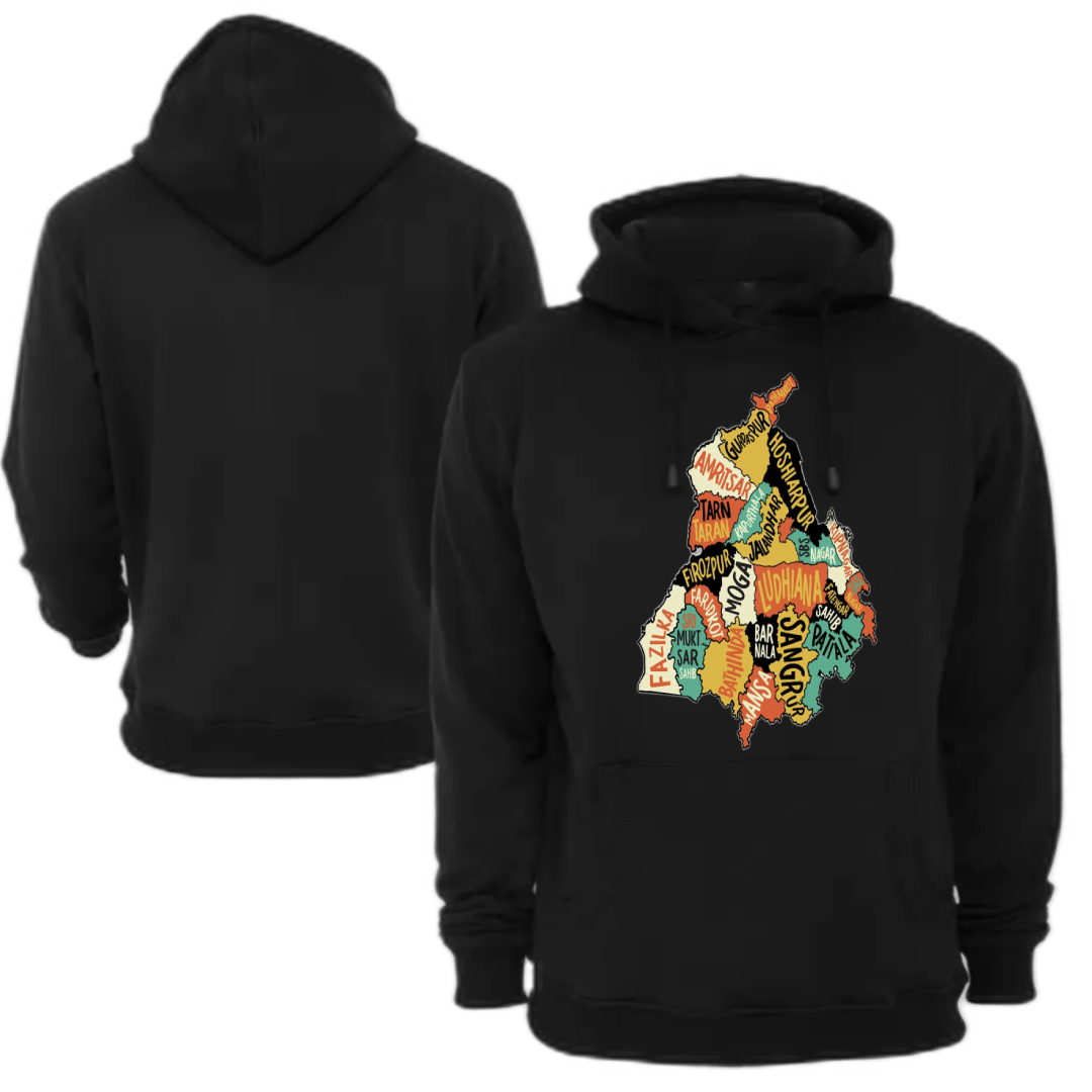 Punjab Singh Hoodie-Black