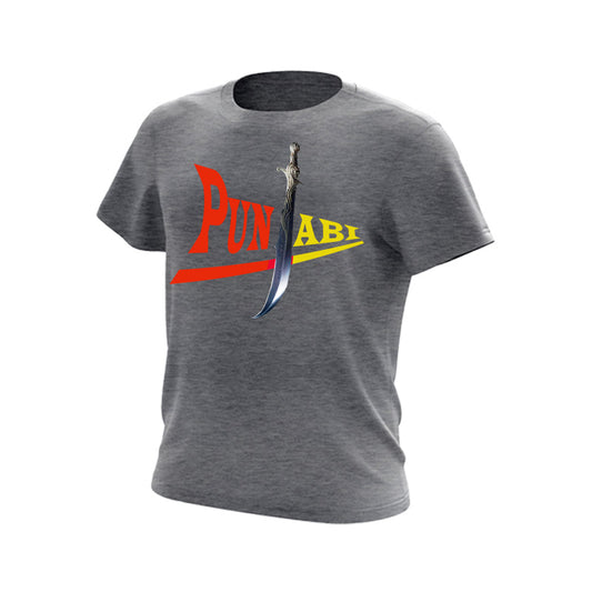 Sword Tee - Black/White/Sports Grey